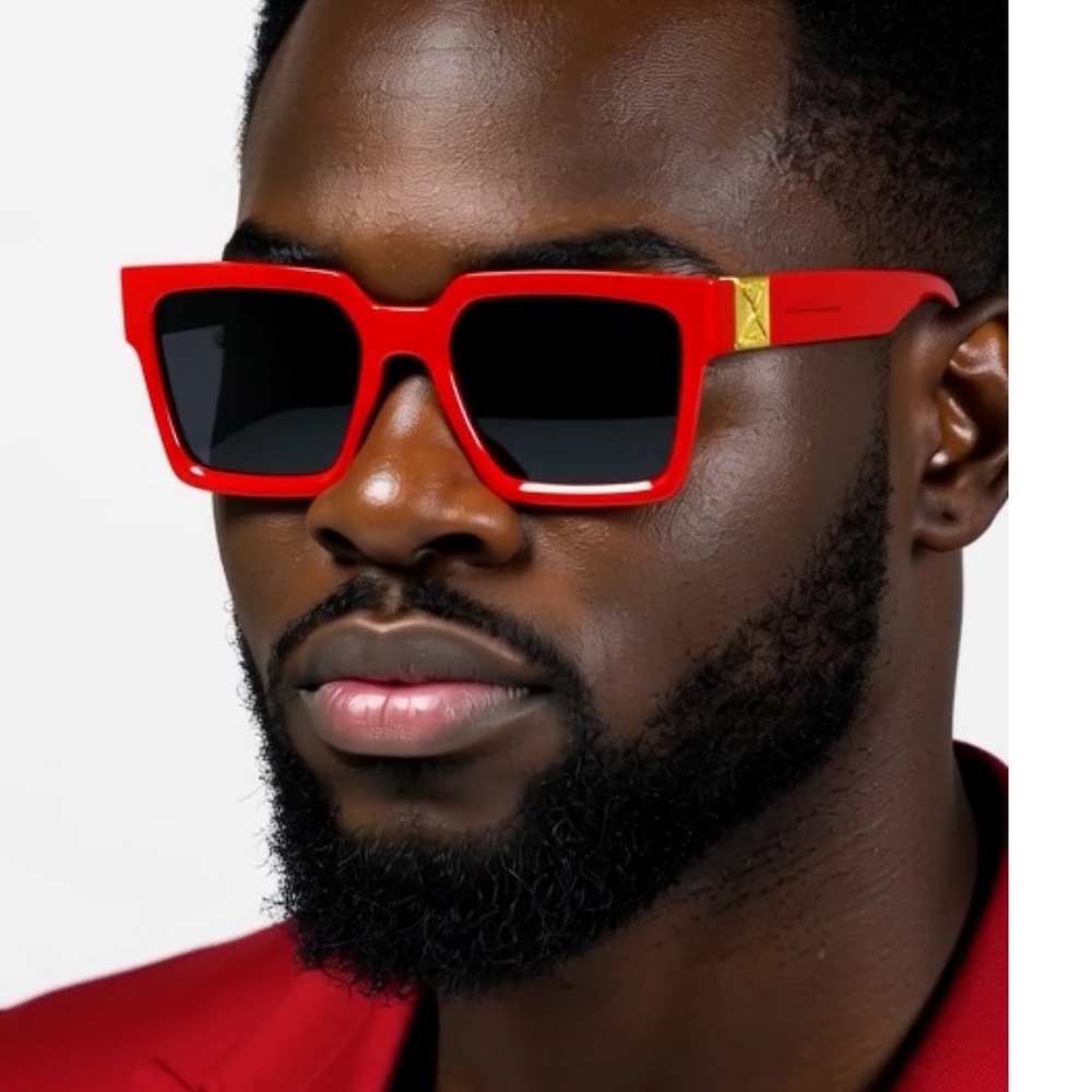Red Square Men Sunglasses‎ Designer Inspired Fashion Sun Glasses Driving UV400